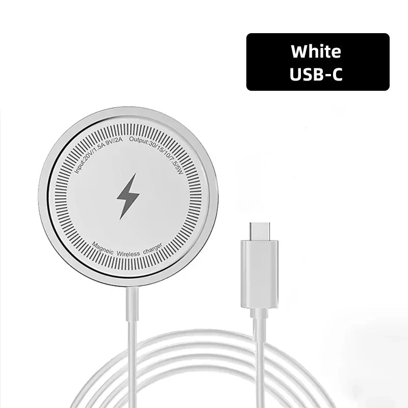 Chargeur magnétique sans fil MagSafe | Tapis de charge rapide 30 W pour Apple iPhone, AirPods, station d'accueil pour chargeurs de téléphone MagSafe iPhone