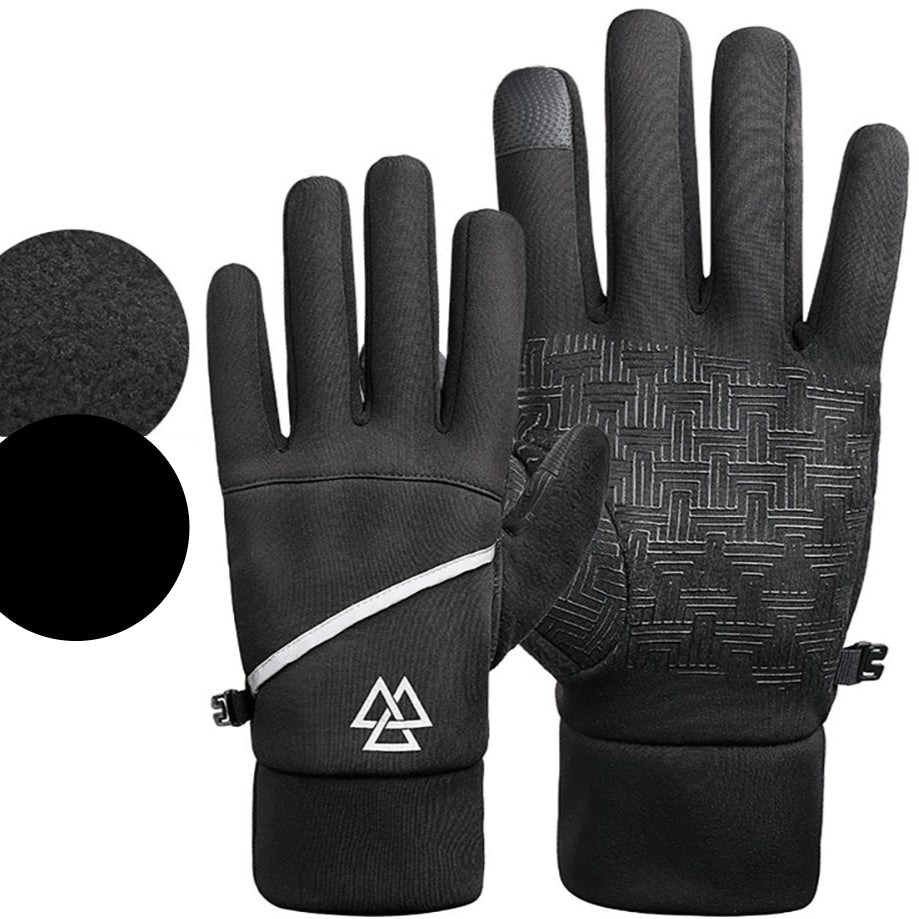 Hochwertige warme 3M-Laufhandschuhe für Radfahren, Touchscreen, Motorrad, Outdoor, Roller, winddicht, Sport, Reiten