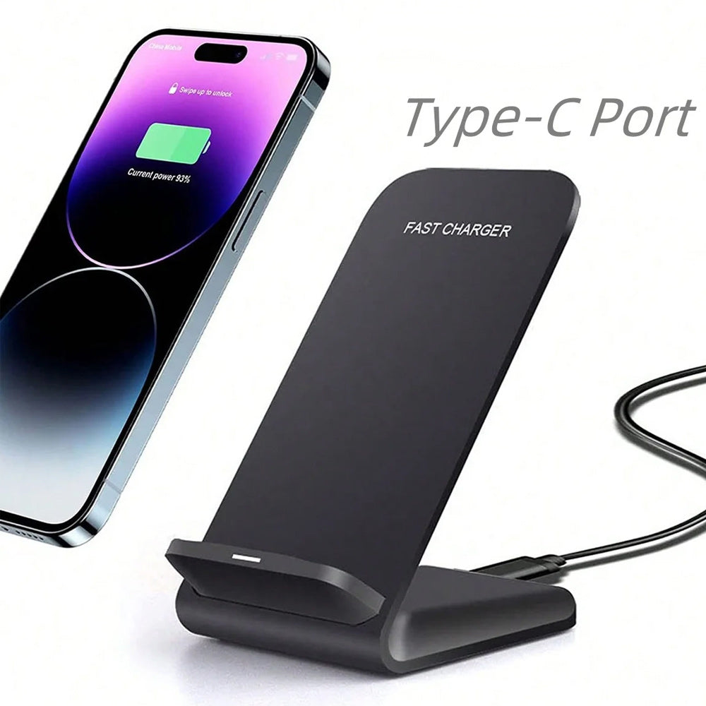 Support de chargeur rapide sans fil pliable 30W, Station de charge Premium | pour Apple iPhone 15/14/13/12/11 Pro Max Plus Mini, Samsung et Android, AirPods et écouteurs | Station de chargement rapide sans fil