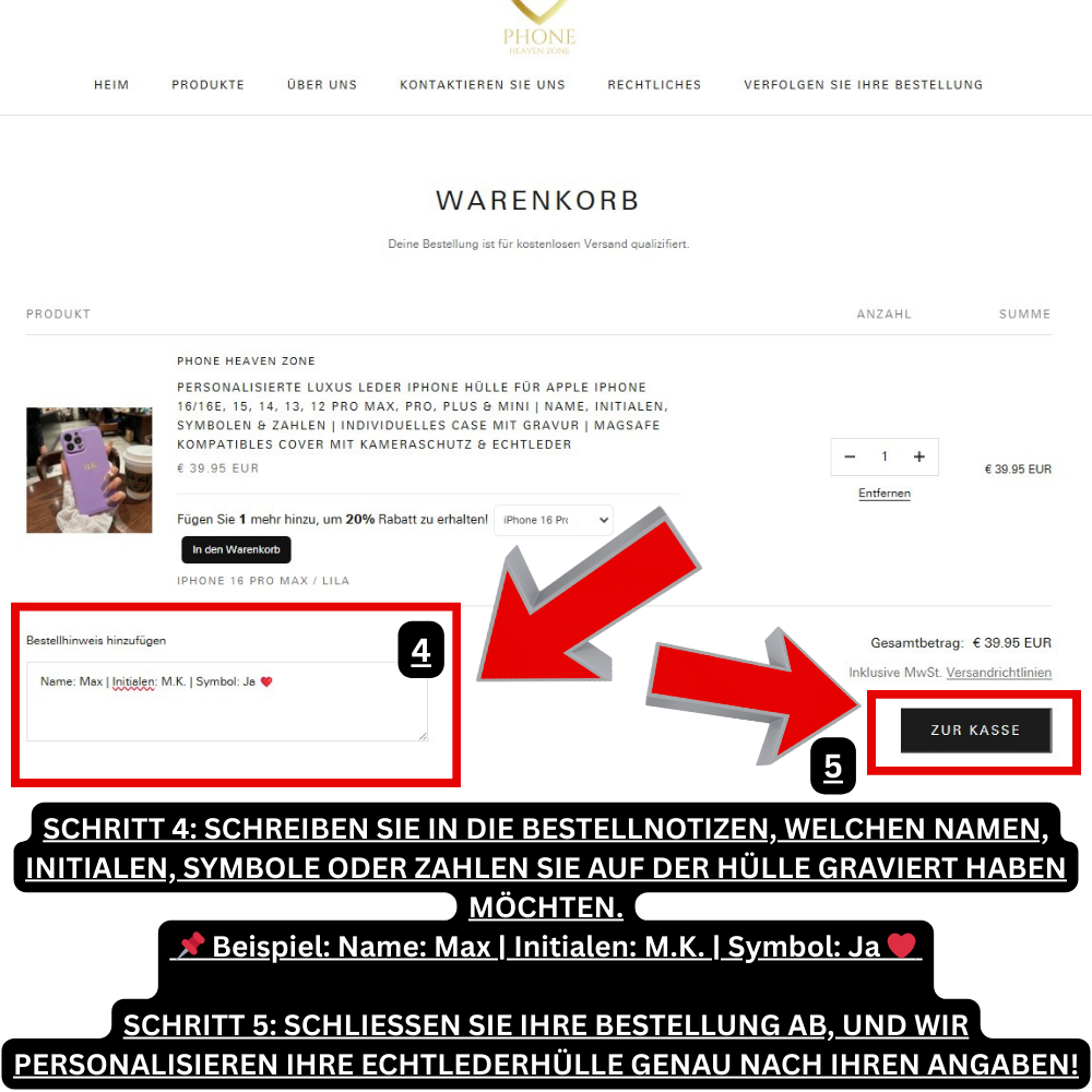 Personalized Luxury Leather iPhone Case for Apple iPhone 16/16e, 15, 14, 13, 12 Pro Max, Pro, Plus & Mini | Name, Initials, Symbols & Numbers | Custom Engraved Case | MagSafe Compatible Cover with Camera Protection & Genuine Leather