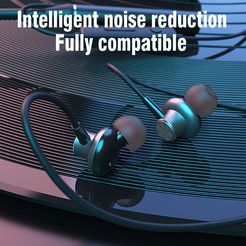 Hochwertige Bluetooth Kopfhörer: Bass, 180 Std. Ausdauer, Mikrofon, Stereo Neckband, Sport-Headset, TF-Karte | Kompatibel mit