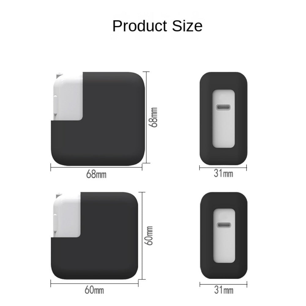 Hochwertige Silikon-Schutzhülle für MacBook Pro 16 Zoll A2485 2021 140W Ladegerät & Andere Modelle 96W 87W 85W 67W 61W 60W