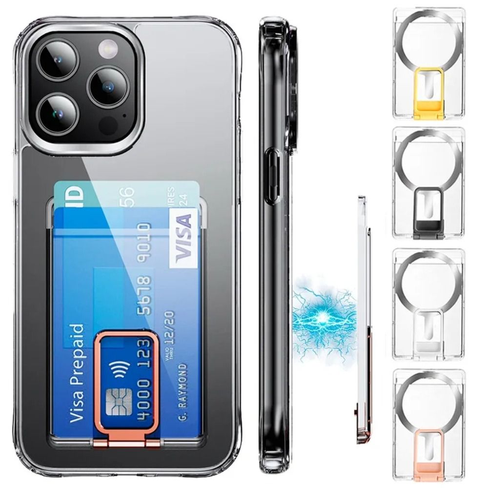 Premium Magsafe Magnetisches Portmonee Hülle für Smartphones, Apple iPhone, Samsung, iOS & Android Starke  Limitierte Auflage