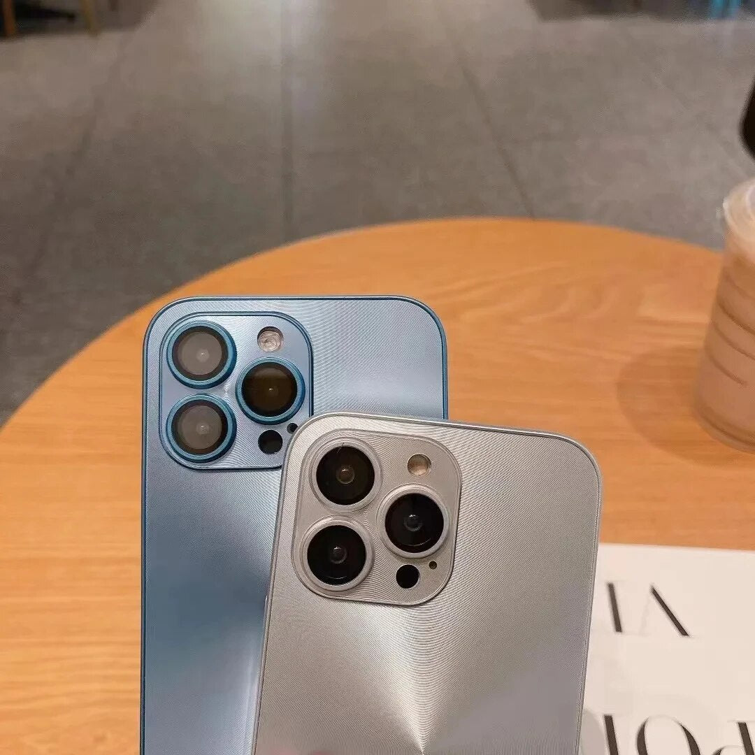 Premium Blinkende Aurora Einfarbige Handyhülle, MagSafe, Abdeckung, | Apple iPhone 15/14/13/12/11 Pro Max Plus - Schlanke Matte Stoßfeste Hardcover Schutzhülle - Phone Heaven Zone