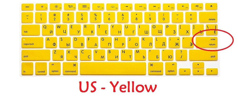Premium Keyboard Protection Skin for Macbook Air/Pro/M3/M2/M1: 16,14,13-inch | 2024/2023/2022/2020 Series High-Quality Keyboard Cover