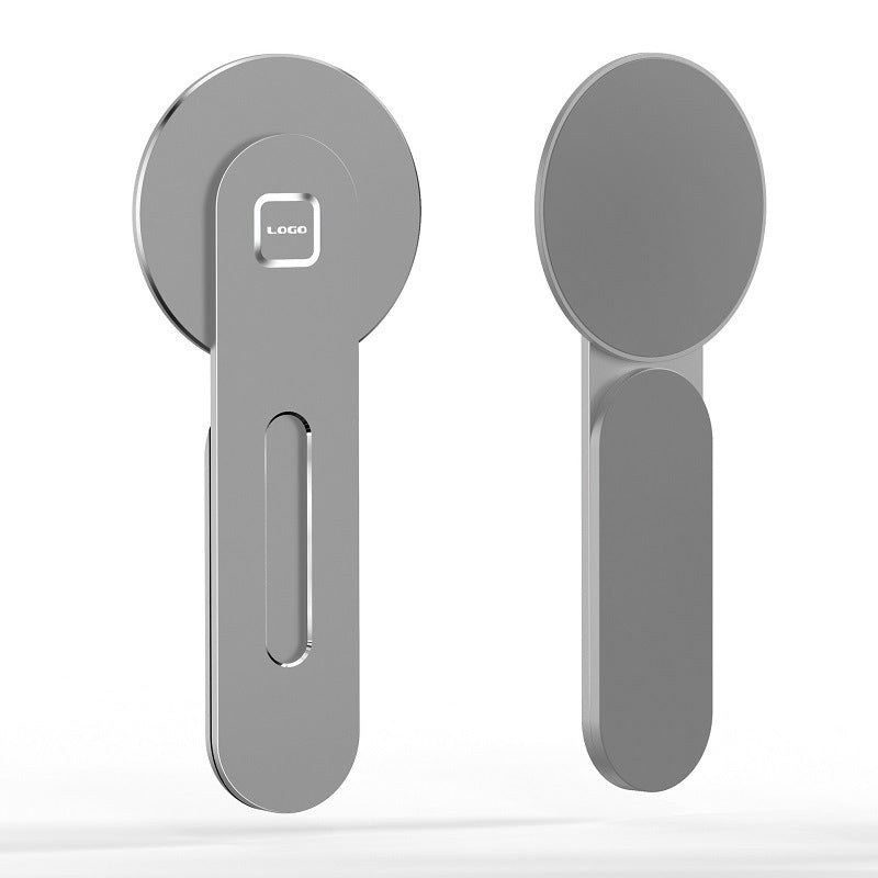 Hochwertiger Magnetischer Laptop-Telefon-Halter: Monitor-Seitenhalterung, schlank & faltbar, für Apple iPhone 15/14/13/12/11