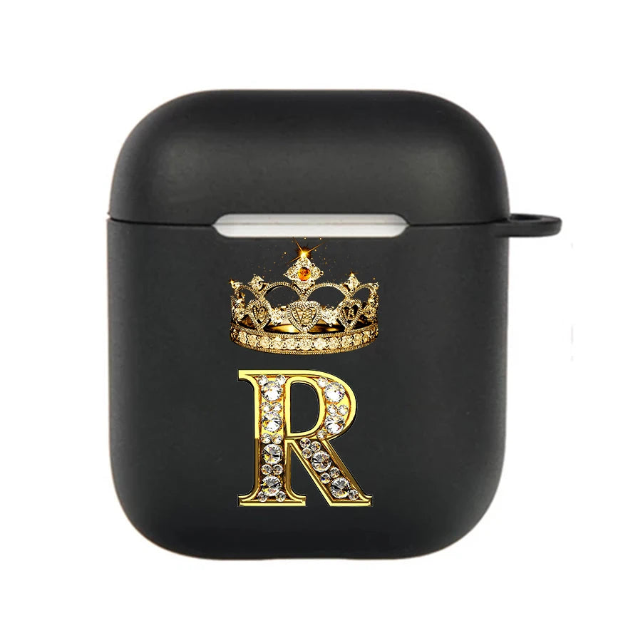 MagSafe AirPods Case Schutzhülle AirPods Pro 2/3/2/1 A–Z Bluetooth Kopfhörer-Cover Drahtlose Gehäuse Kopfhörer Box