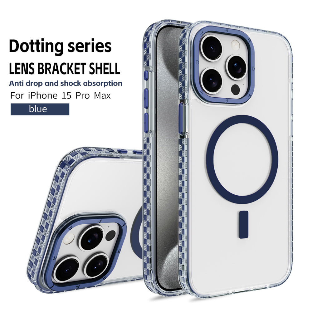 Chargeur sans fil à plaque métallique compatible MagSafe de qualité supérieure | Apple iPhone 15/14/13/12 Pro Max Plus : Lot de 4 accessoires de chargeur rapide magnétique