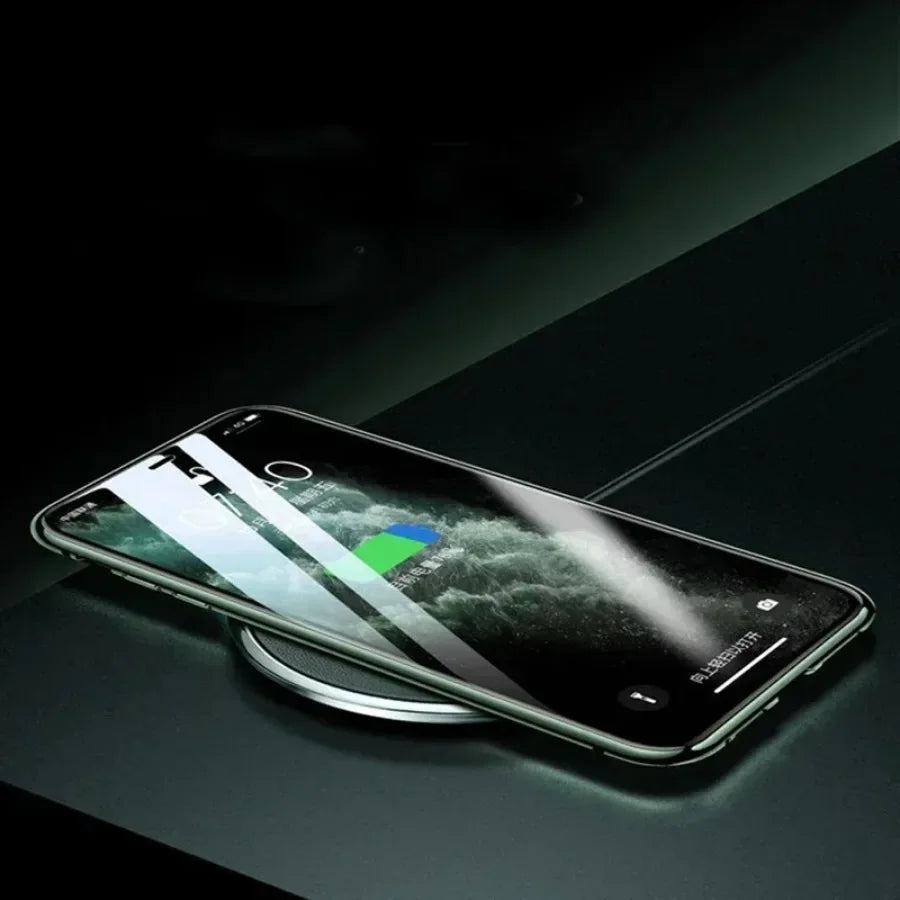 High-Quality iPhone Case: Metal Frame and Double-Sided Glass | MagSafe-Compatible, Magnetic Adsorption for 360° Full Protection Case | Shockproof Glass Lens Camera Protection Armor | Cover for Apple iPhone 16/16e, 15, 14, 13, 12 Pro Max, Pro, Plus & Mini