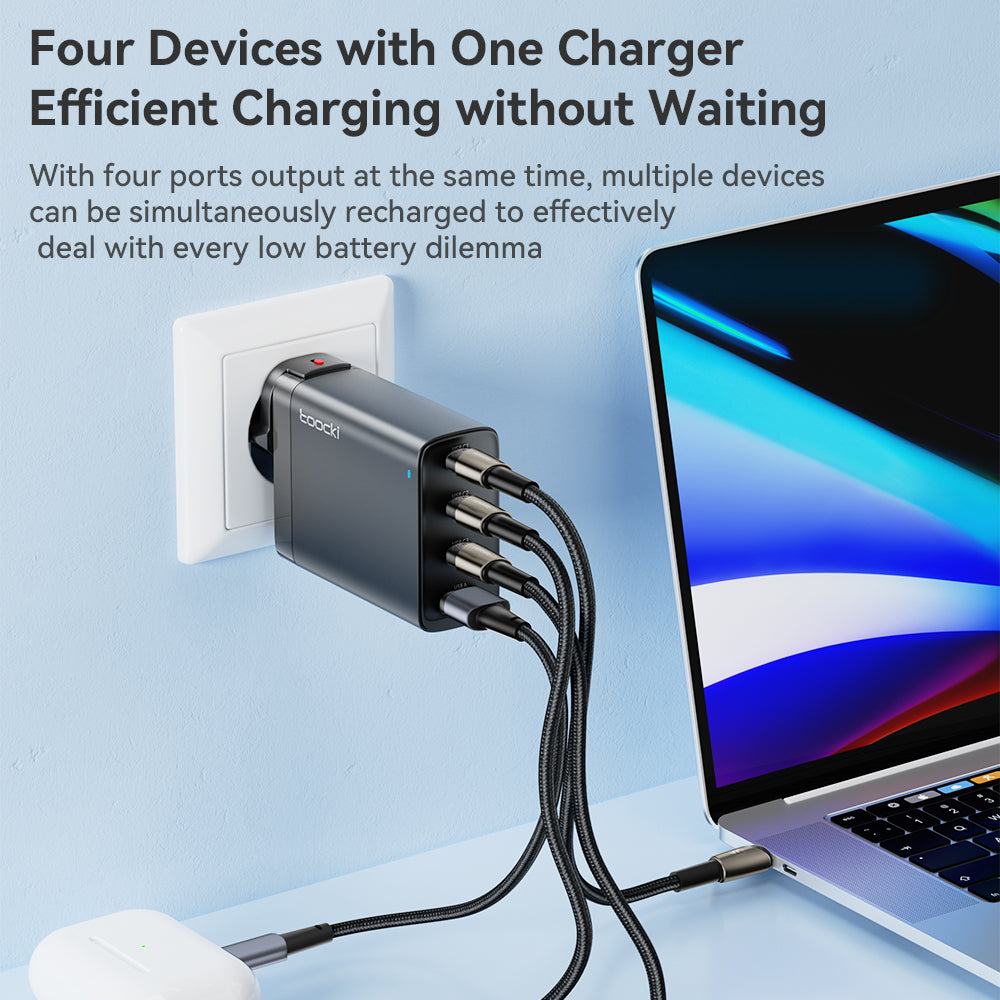 Chargeur rapide de haute qualité 67W GAN USB C 65W QC 4.0 PD 3.0 45W USB C Type C chargeur rapide pour Apple iPhone 15 14 13 12 Pro Max Plus Mini, MacBook