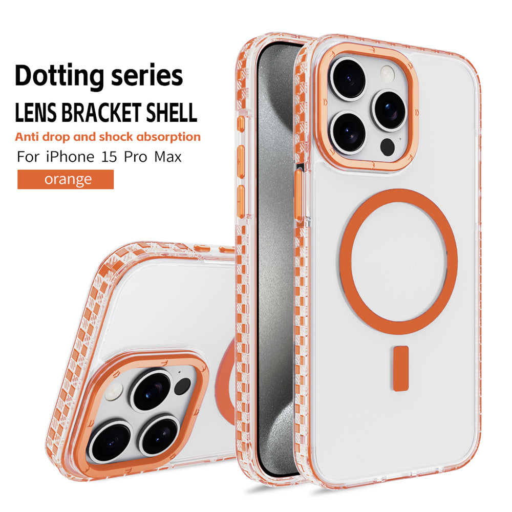 Chargeur sans fil à plaque métallique compatible MagSafe de qualité supérieure | Apple iPhone 15/14/13/12 Pro Max Plus : Lot de 4 accessoires de chargeur rapide magnétique