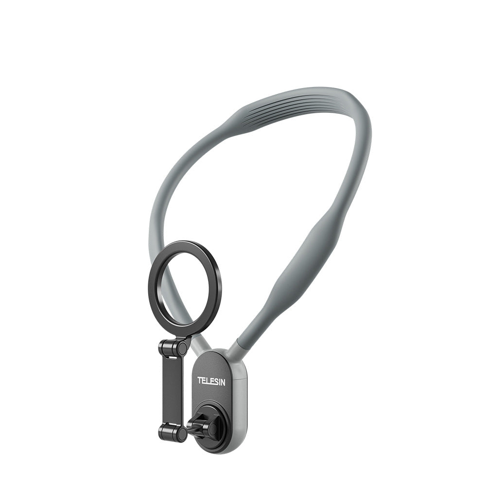 Premium Silikon Magnet Hals-Halterung mit Schnellverschluss für Apple iPhone 15/14/13/12/11/10 Pro Max/Plus/Mini, Samsung