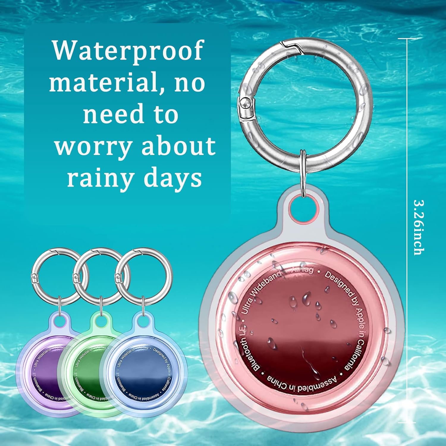 Hochwertige 3D-Cartoon Apple AirTag Hülle | Silikon Tier-Tracker-Cover & Mehrzweck-Schützendes Case für Airtags - Katzen