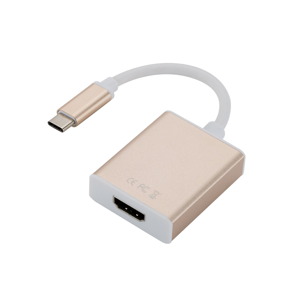 Hub USB-C 3-en-1 : répartiteur Type-C vers HDMI, station d'accueil USB 3.0 de haute qualité pour MacBook Air/Pro, Samsung - Hub USB-C vers HDMI