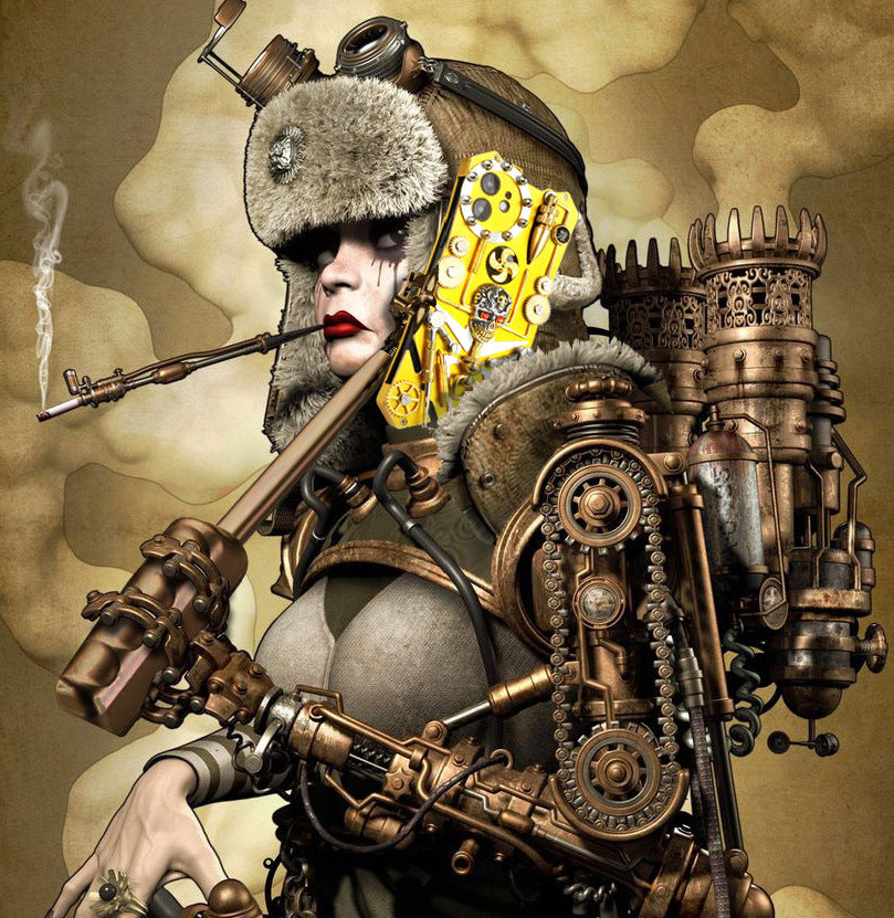 Premium stoßfeste Rüstung Metall Handyhülle, MagSafe, mit Zahnradständer | Apple iPhone 15/14/13/12 Pro Max/15 Plus