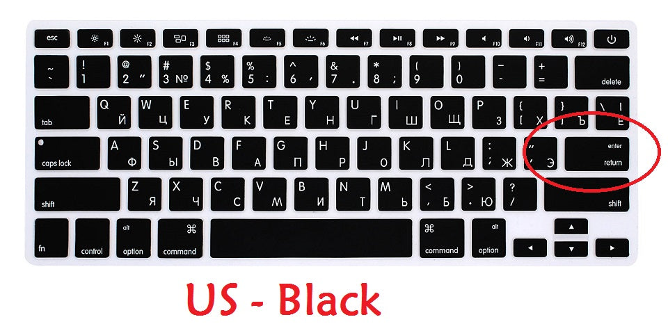 Premium Keyboard Protection Skin for Macbook Air/Pro/M3/M2/M1: 16,14,13-inch | 2024/2023/2022/2020 Series High-Quality Keyboard Cover