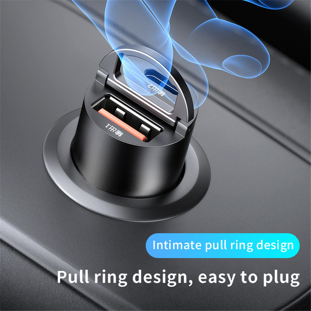 Mini chargeur de voiture 200 W de haute qualité avec fonction de charge rapide pour Apple iPhone 15 14 13 12 11 Pro Max Plus Mini, Android, Xiaomi, Samsung, Huawei | QC 3.0 PD, chargeur de téléphone de voiture USB Type C
