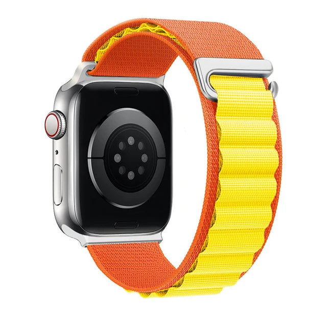 Armband für Apple Watch Serie 10/9/8/7/6/5/4/3/2/1 & Ultra 2/1, SE: 2024, 2023, 2022, 2021, 2020, 2019, | Alpin Loop Premium