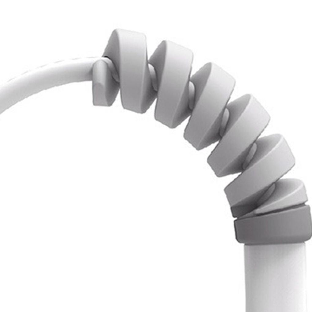 Premium 1/12 Stück Kabelschutz: Universaler Silikon Datenkabel Spiralwickler für Apple iPhone, USB Ladegerät – Drahtkabel