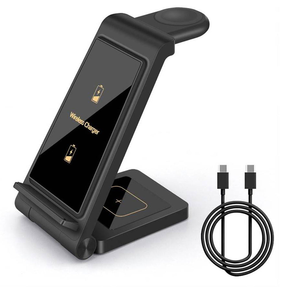 Wireless Fast Charging Station Samsung Galaxy S23| S22 S21 Note 20 und Galaxy Watch 2/1 Pro| 3in1 25W Ladegeräte