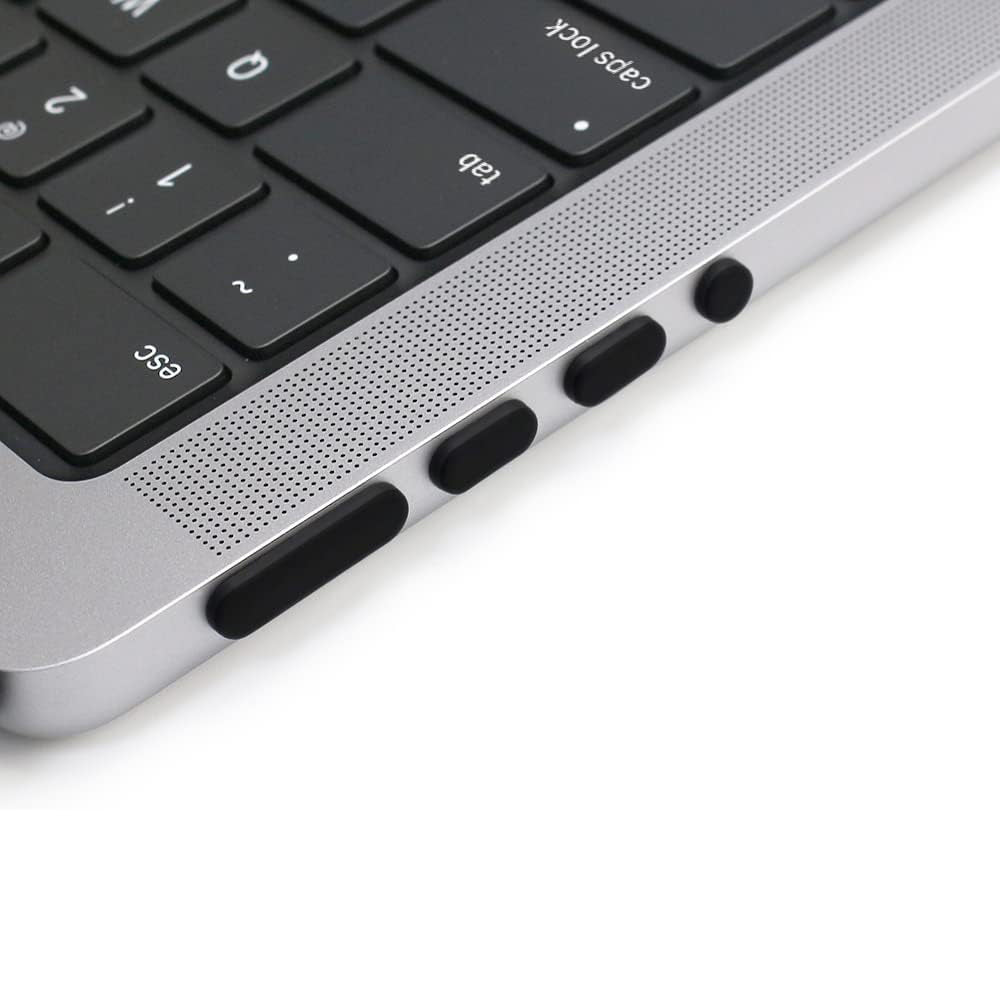 Premium Weicher Silikon-Staubschutzstecker für MacBook Pro 14 16 Stopper Laptop Staubschutz Dichtung Schnittstellenabdeckung