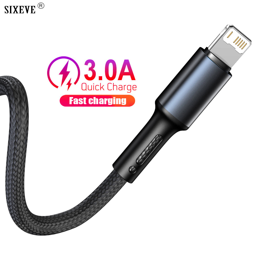 MagniCharge Premium | Câble magnétique rotatif à 540° pour chargement rapide pour Apple iPhone, iOS, Samsung & Android - Transfert de données 3A USB Type C