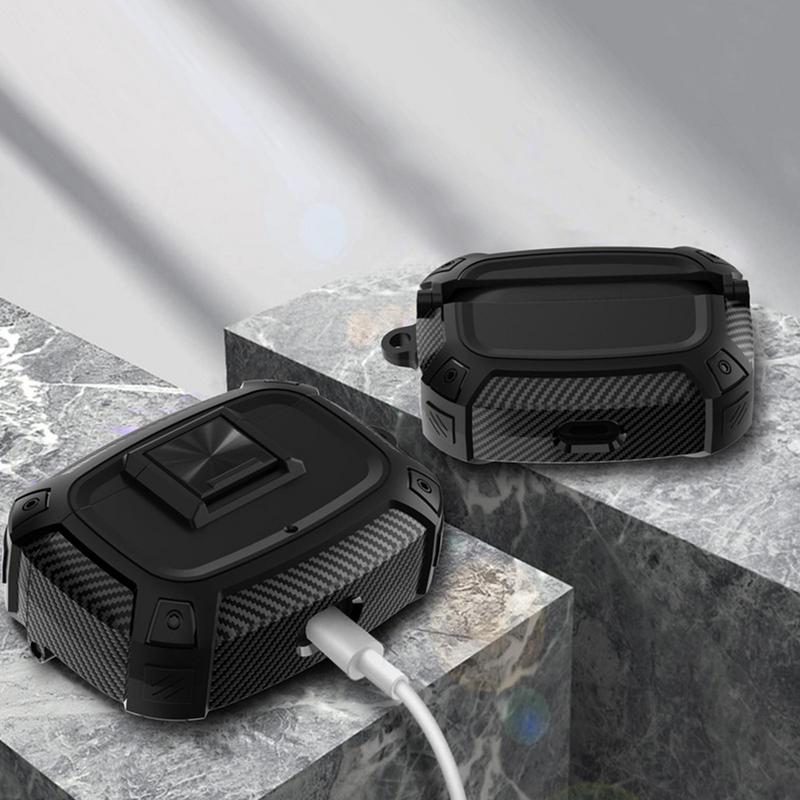 Étui de protection antichoc premium pour AirPods Pro 2 (2022) et AirPods 3 : étui de haute qualité pour écouteurs Bluetooth sans fil Apple | Étui pour casque robuste