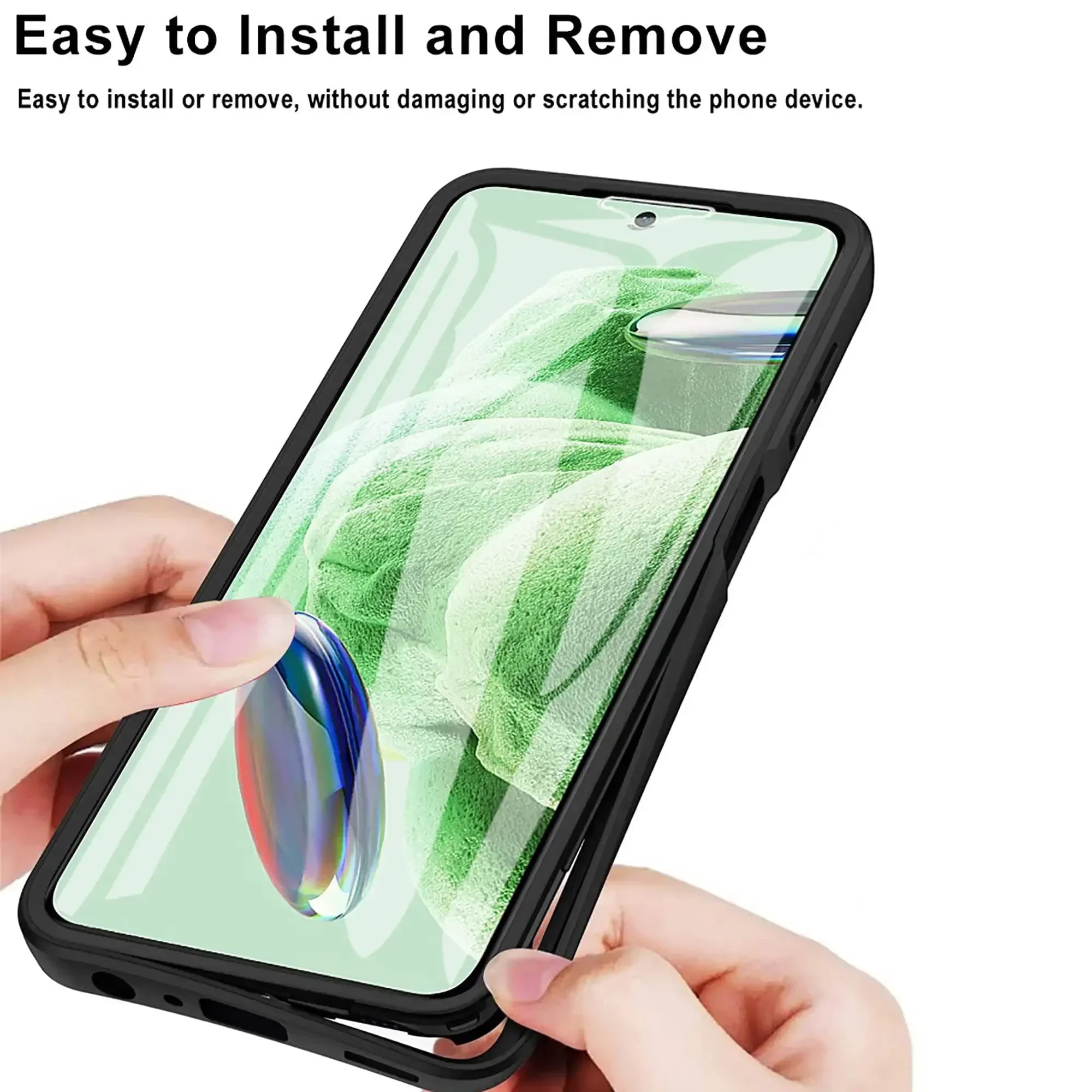 High-Quality Transparent 360-Degree Silicone Protection iPhone Case with MagSafe | 360-Degree Protection and Camera Lens Cover for Apple iPhone 16/16e, 15, 14, 13, 12 Pro Max, Pro, Plus & Mini Cover | Armor Case and Bumper Cover | Premium Phone Case