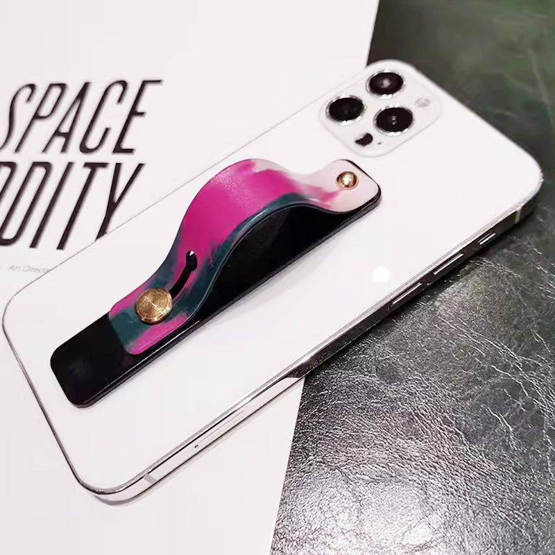 Premium Transparent Candy-Color For Apple iPhone 16/15/14/13/12 Pro Max Plus Mini Case | Wrist Strap Phone Holder Clear Soft-Silicone Apple iPhone Case