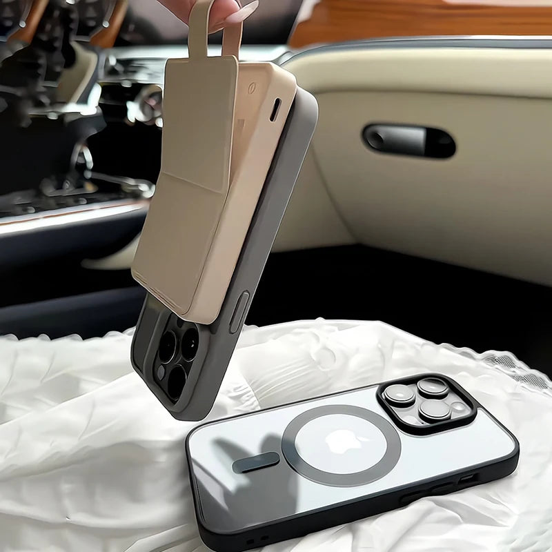 Premium iPhone Case Clear HD | Magnetic MagSafe & Wireless Charging | Shockproof Transparent Hybrid Armor with Camera Lens Protection for Apple iPhone 16/16e, 15, 14, 13, 12 Pro Max, Pro, Plus & Mini Cover