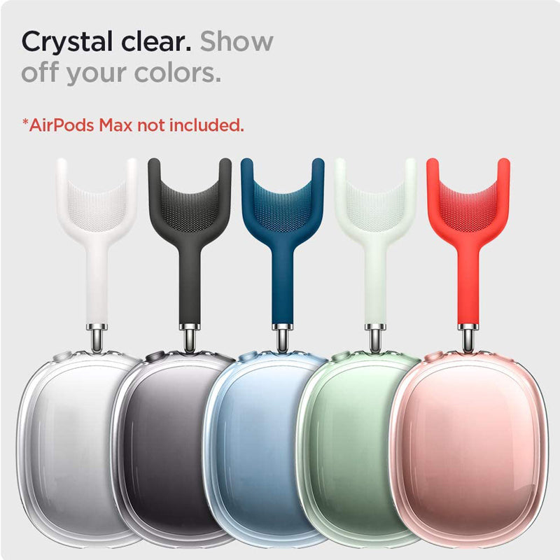 Coque de protection en TPU premium pour Apple AirPods Max : coque transparente résistante aux chocs et aux rayures | Coque souple et transparente - protection haut de gamme pour les écouteurs sans fil