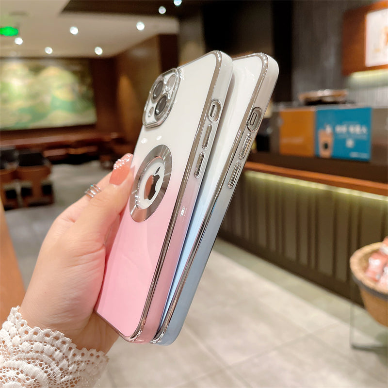 Coque iPhone antichoc couverte de luxe avec MagSafe | Verre transparent, protection améliorée de l'appareil photo et coque élégante en silicone.