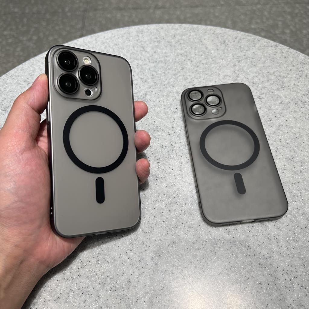 Ultra-Thin Magnetic Transparent For Apple iPhone 16/15/14/13/12 Pro Max Plus Mini Case | Premium Shockproof Slim Frameless Clear Water-Resistant Protective Cover with Magsafe