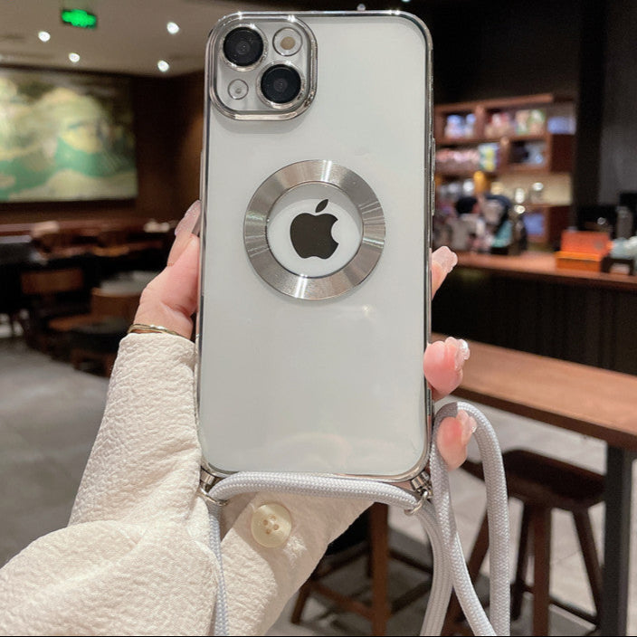 Coque iPhone antichoc couverte de luxe avec MagSafe | Verre transparent, protection améliorée de l'appareil photo et coque élégante en silicone.