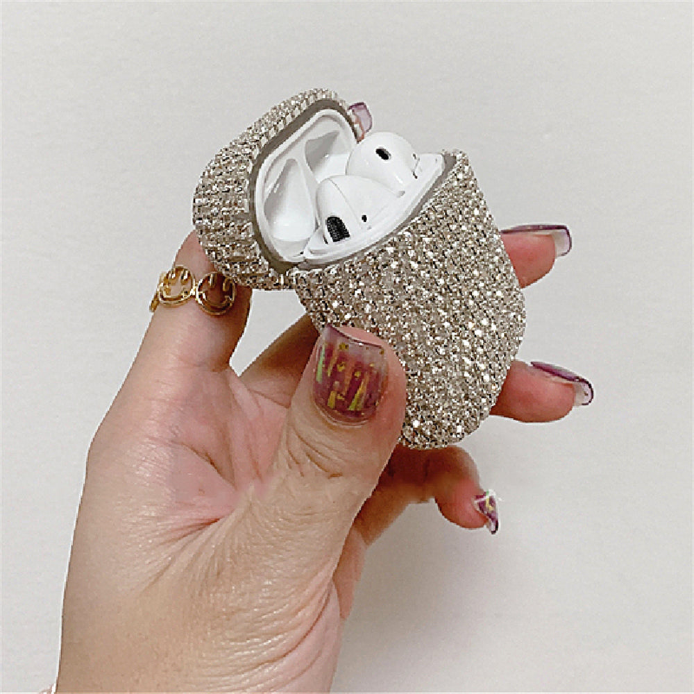 Étui de luxe 3D Bling Diamond pour Apple AirPods Pro et AirPods 1/2/3 - MagSafe Case Accessoires pour écouteurs Bluetooth sans fil