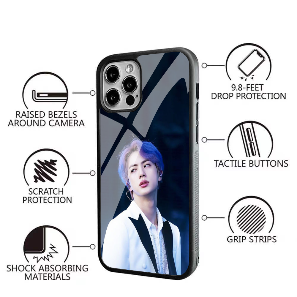 Étui Apple iPhone de luxe personnalisé | Photo personnalisée | MagSafe, protection d'appareil photo, verre trempé iPhone 11 12 13 14 15 Pro Max Plus