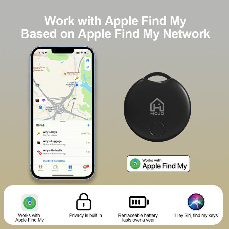 Premium Bluetooth-GPS-Tracker als Alternative zu Apple AirTag Verlorenes mit unserer App finden Ferngesteuerter