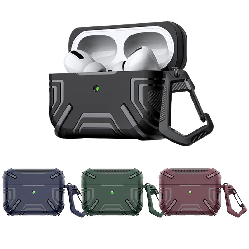 Étui de protection antichoc premium pour AirPods Pro 2 (2022) et AirPods 3 : étui de haute qualité pour écouteurs Bluetooth sans fil Apple | Étui pour casque robuste