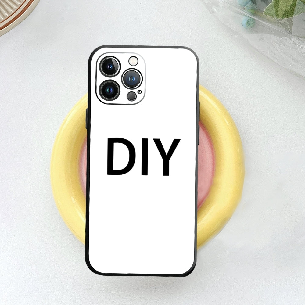 Personalized Luxury iPhone Case for Apple iPhone 16/16e, 15, 14, 13, 12 Pro Max, Pro, Plus & Mini Cover | Custom Name, Initials, Symbols & Numbers | MagSafe Compatible | Camera Protection | Tempered Glass | Premium Protective Case