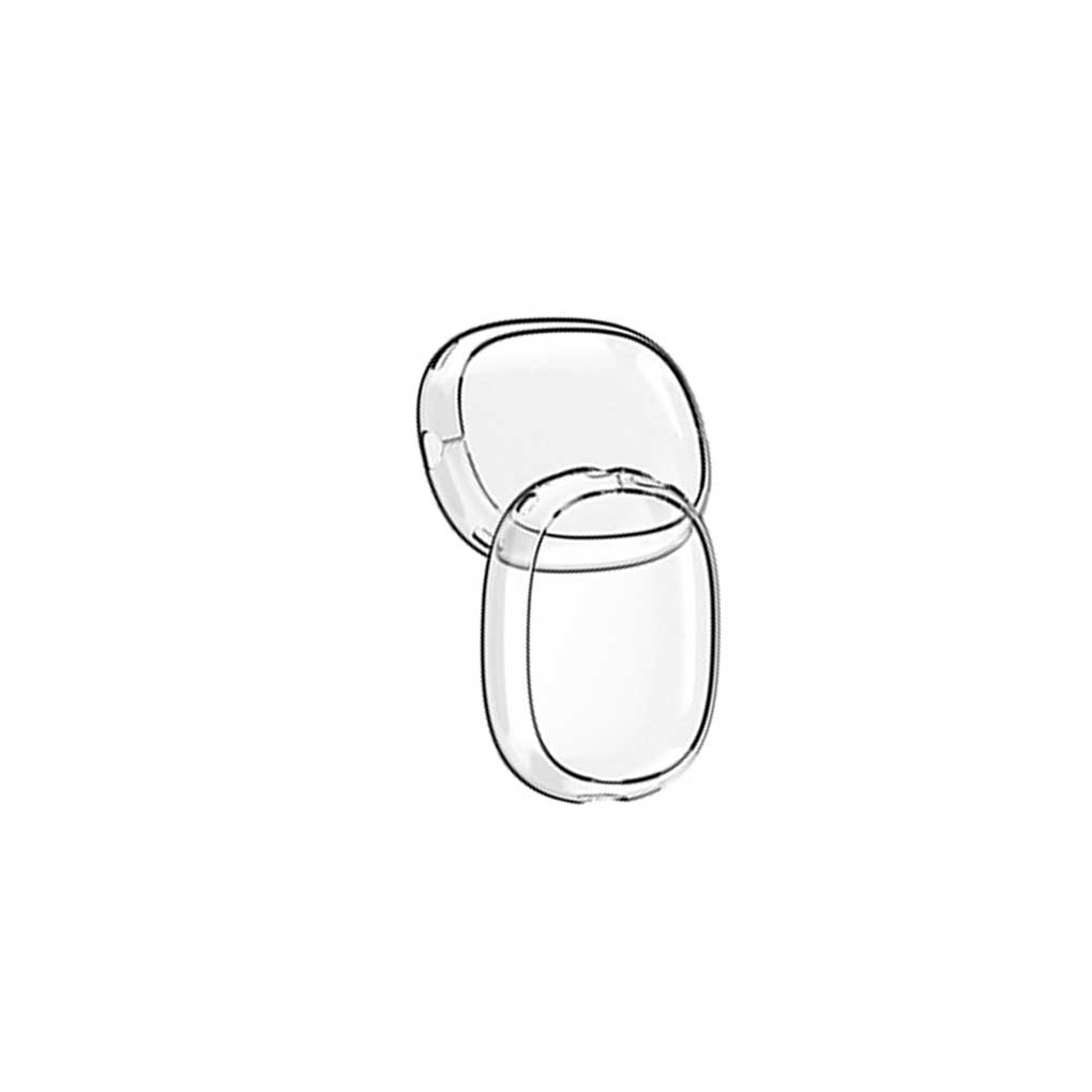 Coque de protection en TPU premium pour Apple AirPods Max : coque transparente résistante aux chocs et aux rayures | Coque souple et transparente - protection haut de gamme pour les écouteurs sans fil