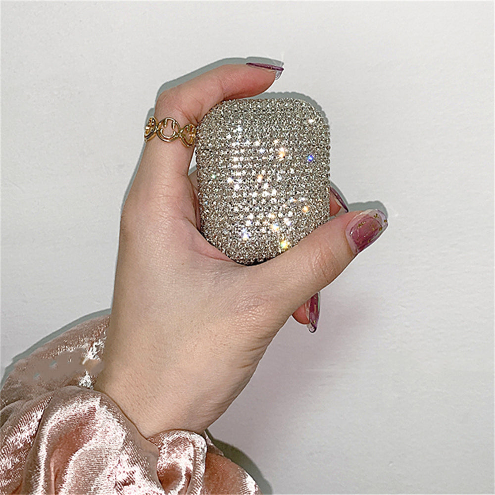 Étui de luxe 3D Bling Diamond pour Apple AirPods Pro et AirPods 1/2/3 - MagSafe Case Accessoires pour écouteurs Bluetooth sans fil