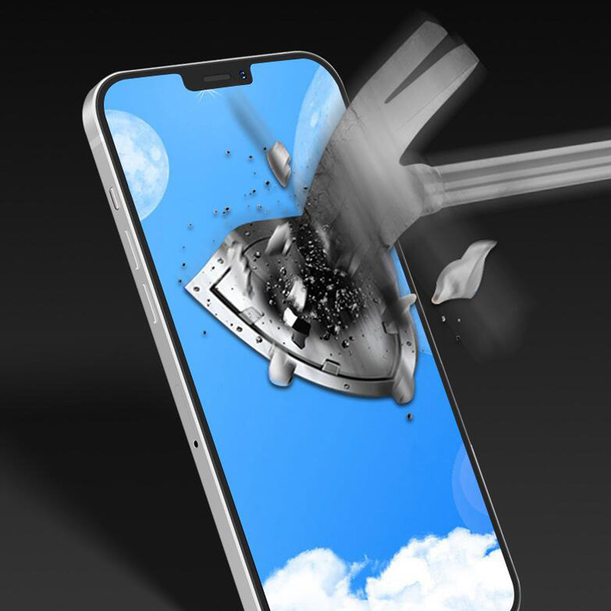 Premium Rückseiten-Gehärtetes Glas für iPhone 151413 Pro MaxPlusMini Hochwertige Schutzglasfolie für Apple iPhone