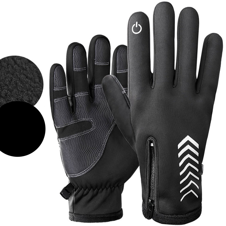 Gants pour écran tactile haut de gamme : gants de course chauds 3M de haute qualité pour le cyclisme, la moto, le scooter en plein air, l'équitation sportive coupe-vent | Édition limitée