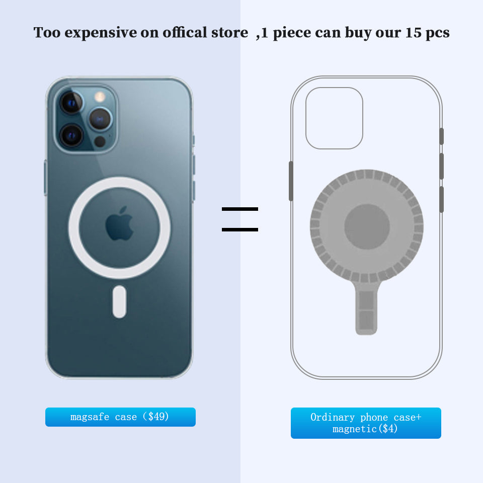 Chargeur magnétique sans fil MagSafe | Tapis de charge rapide magnétique 20 W pour Apple iPhone, AirPods, iPad - Station d'accueil MagSafe iPhone