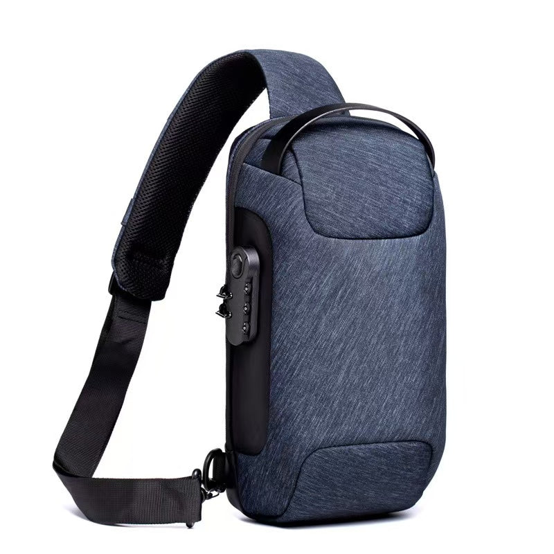 Sac à dos professionnel haut de gamme pour homme : sac à dos étanche pour ordinateur portable avec chargement USB, compartiment pour ordinateur portable 17", idéal pour les voyages, la technologie | Édition limitée