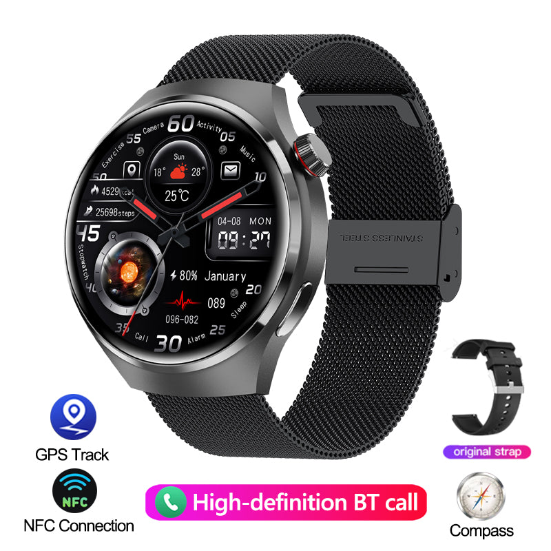 Luxury Lige Luxus Smartwatches für Frauen Bluetooth Anruf Telefon Gesundheitsmonitor Sport Smartwatch Geschenk | Limitierte 