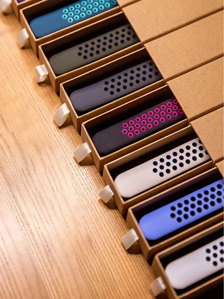 Premium Silikonarmband für Apple Watch 10/9/8/7/6/5/4/3/2/1 & Ultra 2/1, SE: 2024, 2023, 2022, 2021, 2020, 2019, 2018, 2017