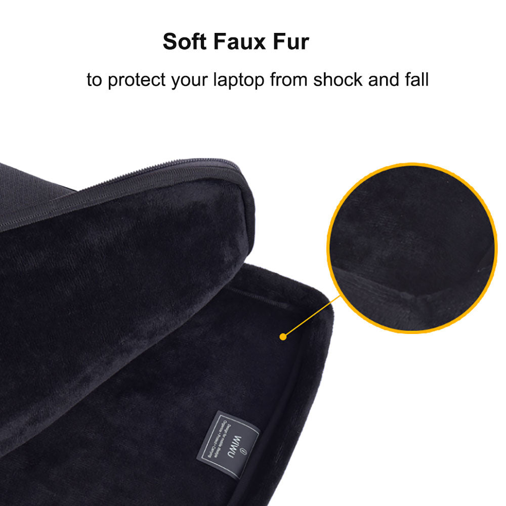 Sacoche pour ordinateur portable SmartDevil de haute qualité pour MacBook Air 15, 13,3, 14 et 15,6 pouces | Sac pour ordinateur portable, étui de transport, étui de protection antichoc | Sac pour cahiers