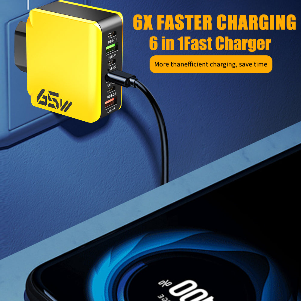 Premium 100W GaN USB Type C Charger Battery PD QC Fast Charging 4.0 3.0, Type C Quick Charge for Smartphones, Apple iPhone, Samsung, iOS & Android, iOS, Android, Samsung, Xiaomi, MacBook, Laptop
