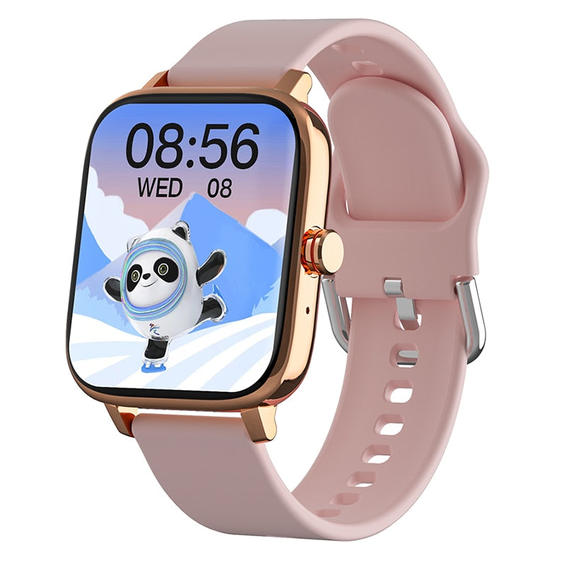 Luxuriöse Lige Smartwatch für Männer und Frauen | Benutzerdefiniertes Zifferblatt, Android iOS, Wasserdicht, Bluetooth Uhr,